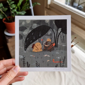 Print « Famille crapaud »