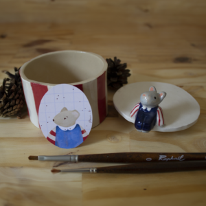 Coffret – Boîte + sticker Nini la souris